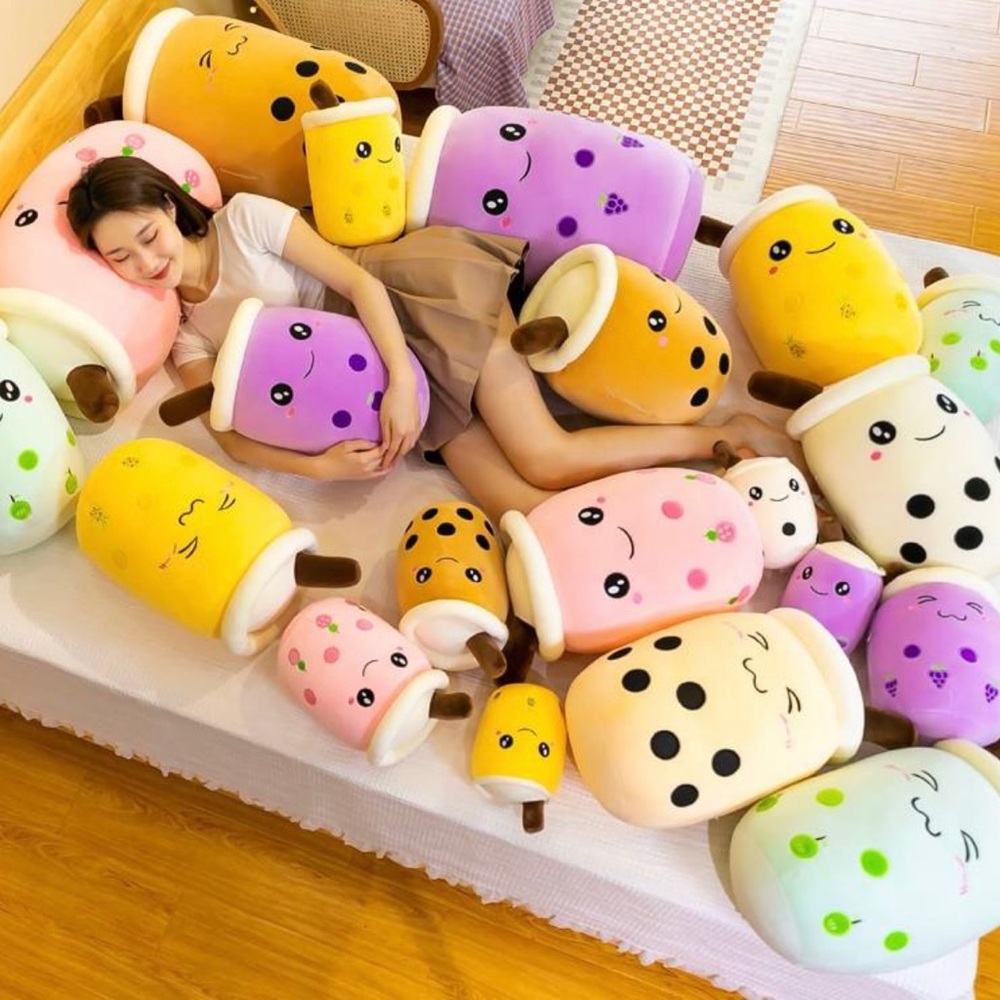 Squishy Milk Tea Boba Tea Plushy 50 cm/ 19.6 inches NEW